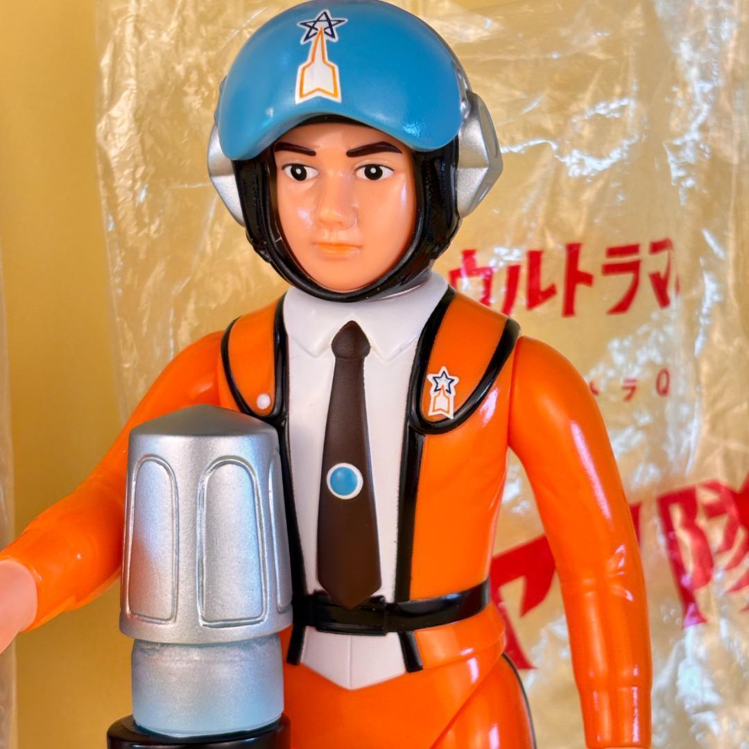 マルサン ウルトラマン 450・M1号 ハヤタ隊員 ベータカプセル レア ソフビ