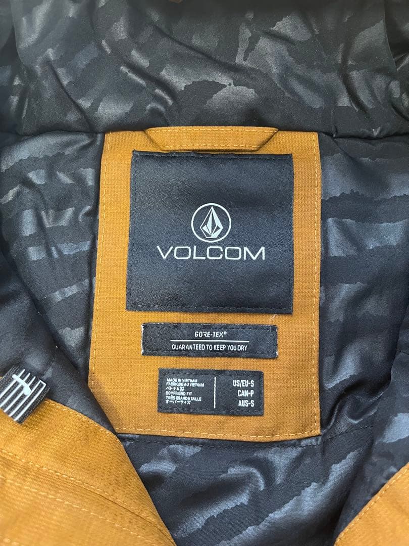 ボルコム　ゴアテックス プルオーバースノーボードウェア レディースS