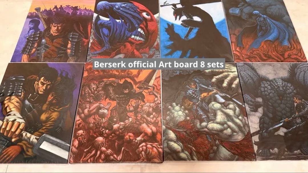 ポスター Berserk F6 board 8sets (all new)
