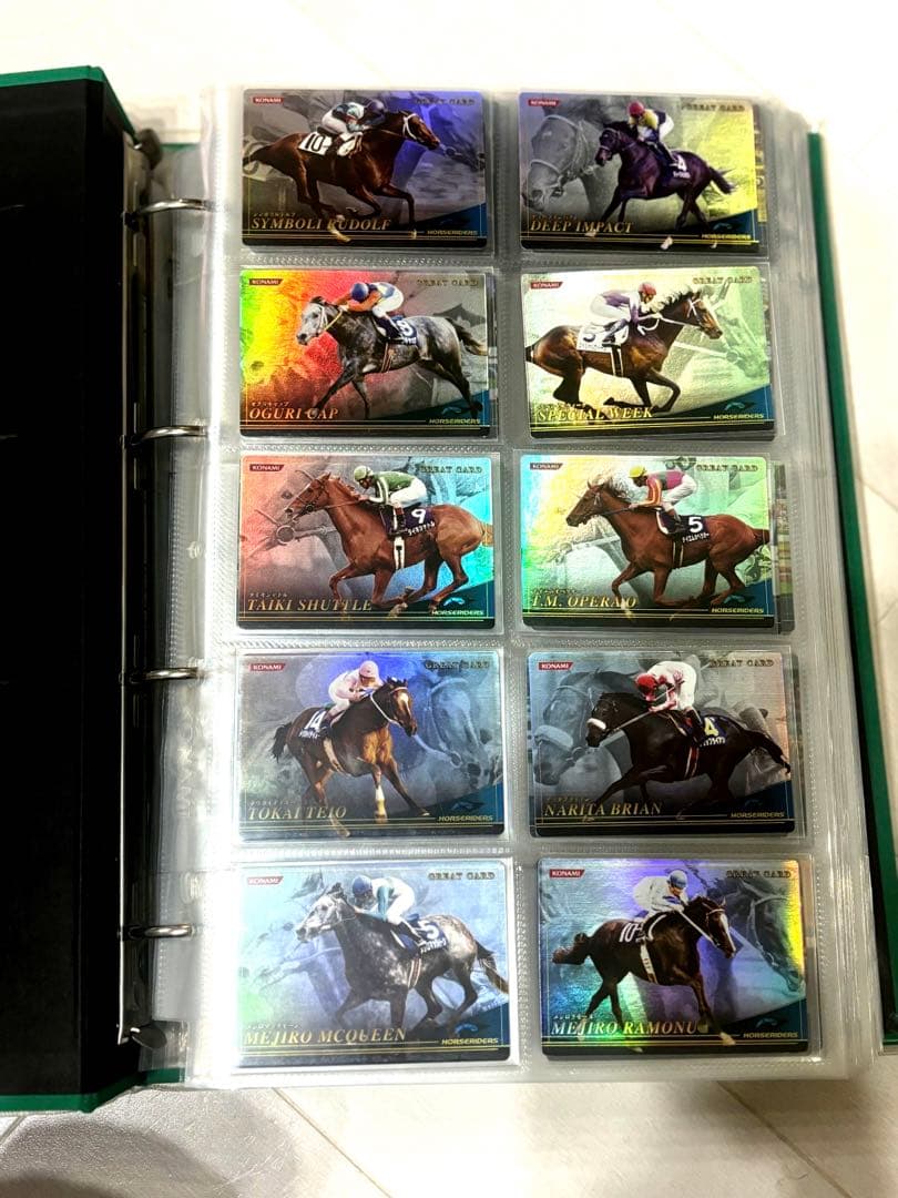 ホースライダーズカード約550枚&ファイル
