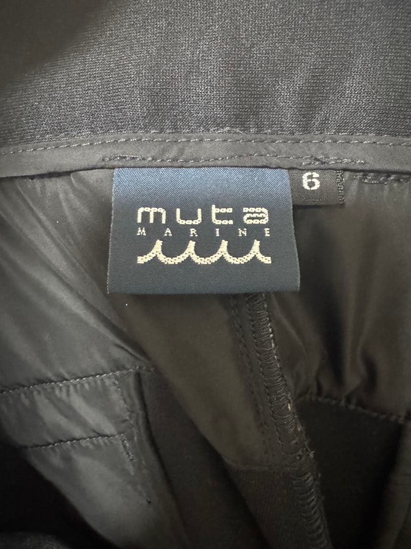 MUTA MARINE ブラックベスト＆パンツ セットアップ サイズ6