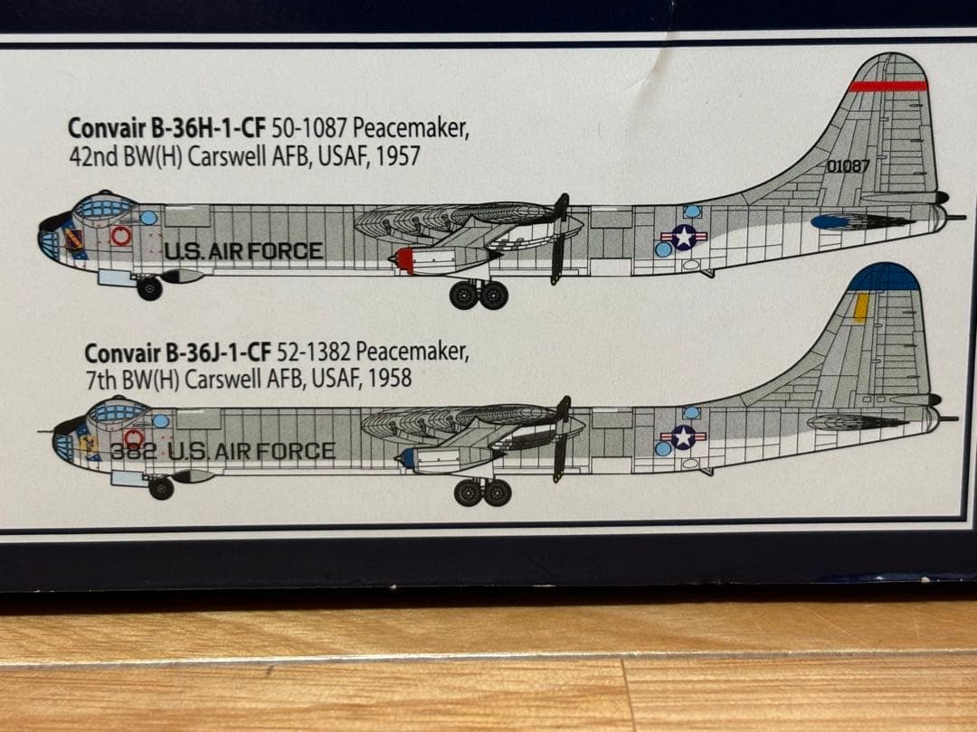 ローデン 1/144 コンベア B-36D/F/H/J ピースメーカー戦略爆撃機