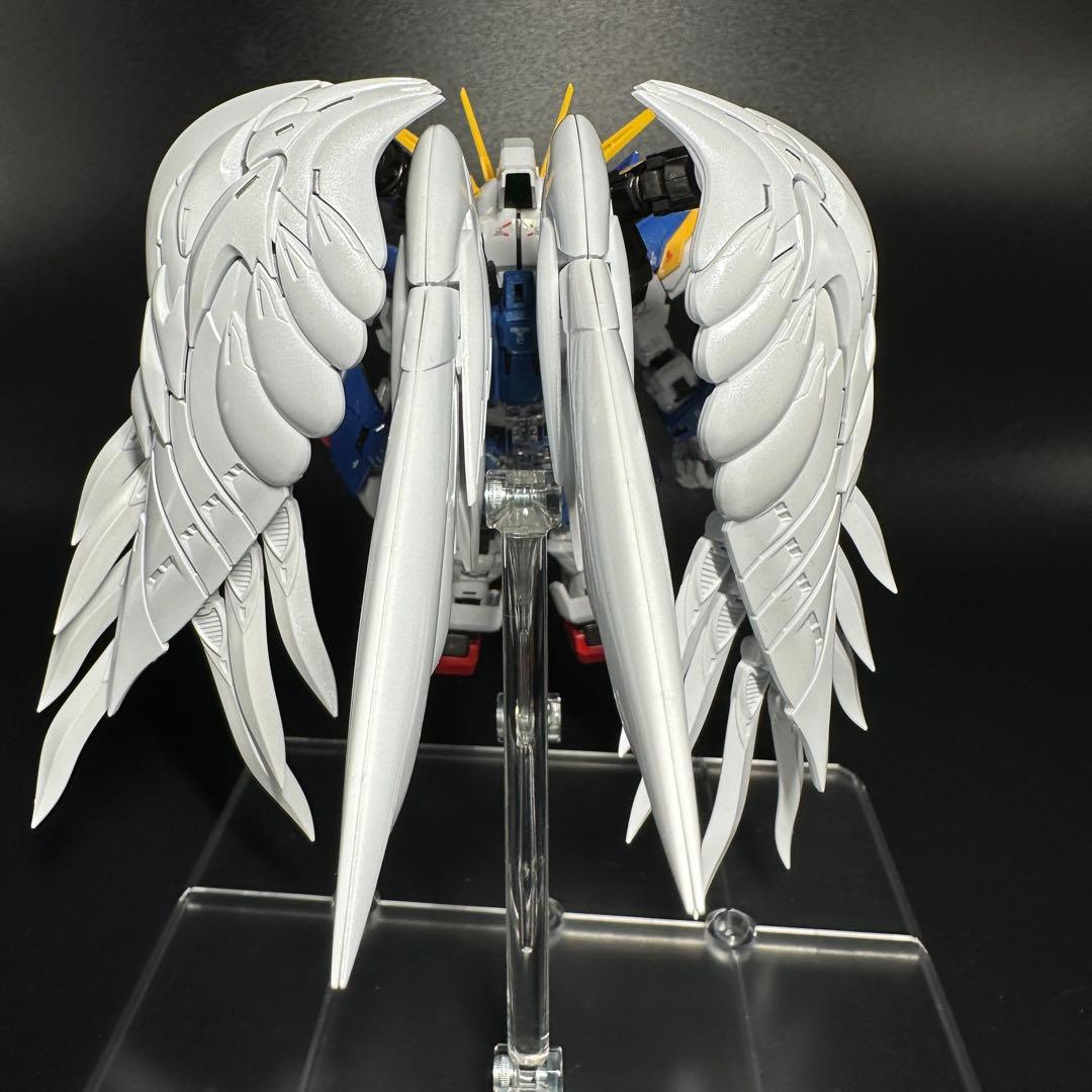 リンプラパール塗装　MGSD ウィングガンダムゼロEW