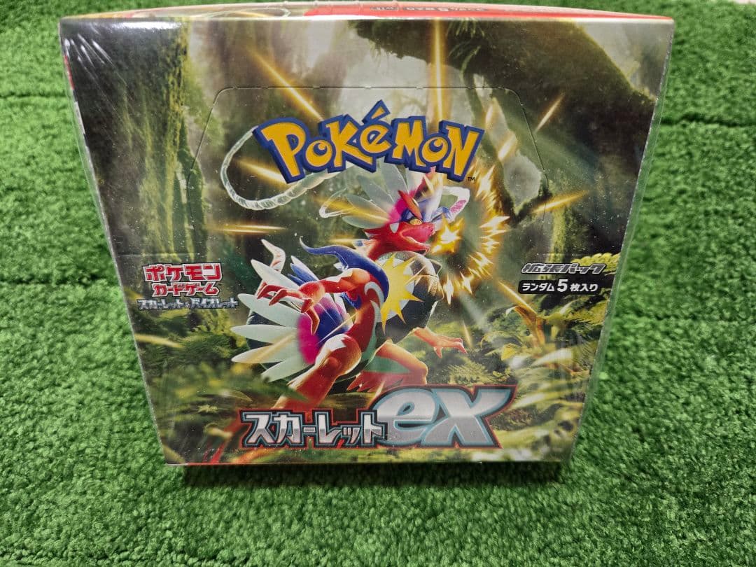 ポケモンカードゲーム スカーレットex BOX 未開封　シュリンク付き