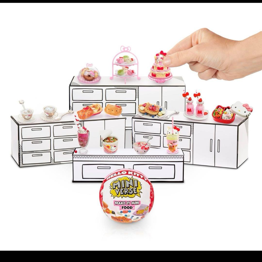 ハローキティ ミニバース　MAKE IT MINI FOOD 11個セット