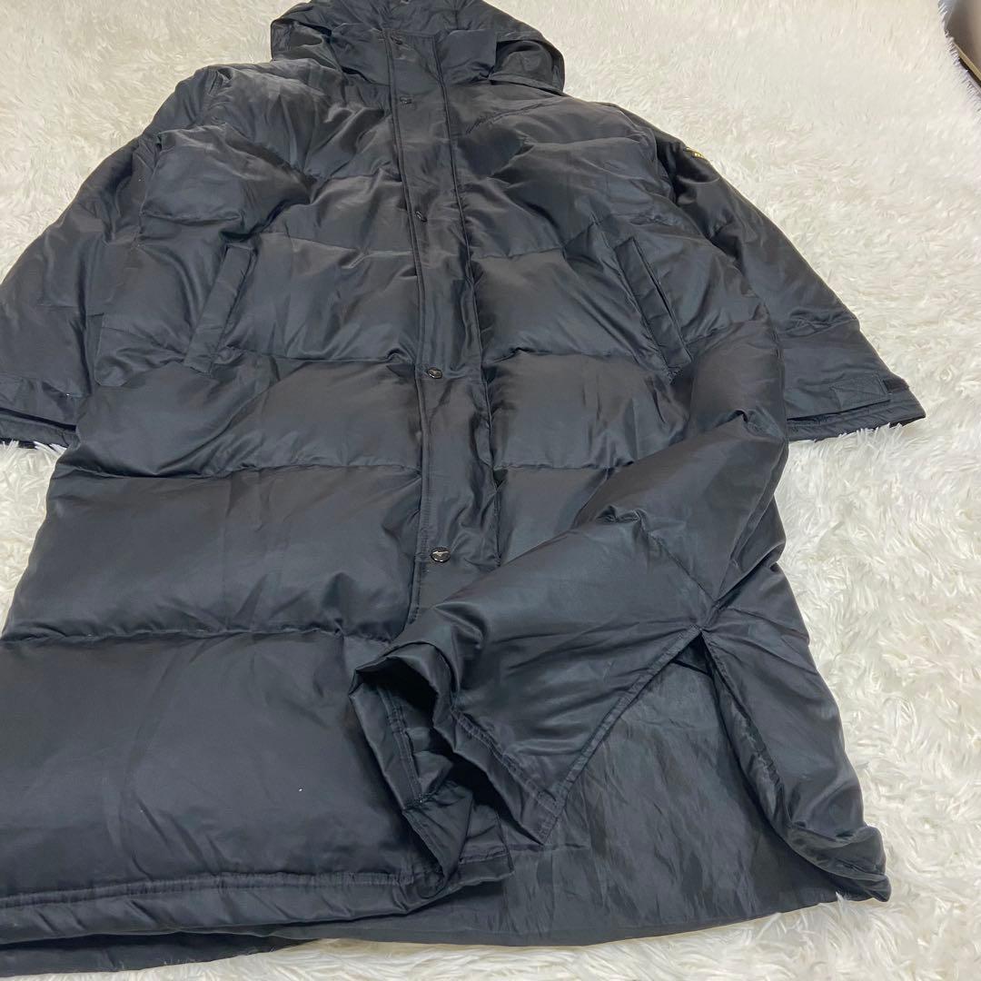 MizunoPro フード付きロングダウンジャケット ベンチコート2XL