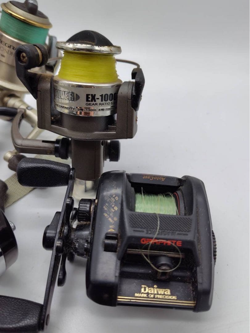 T*X様 Daiwa shimano アブガルシア　スピニングリール セット　リ