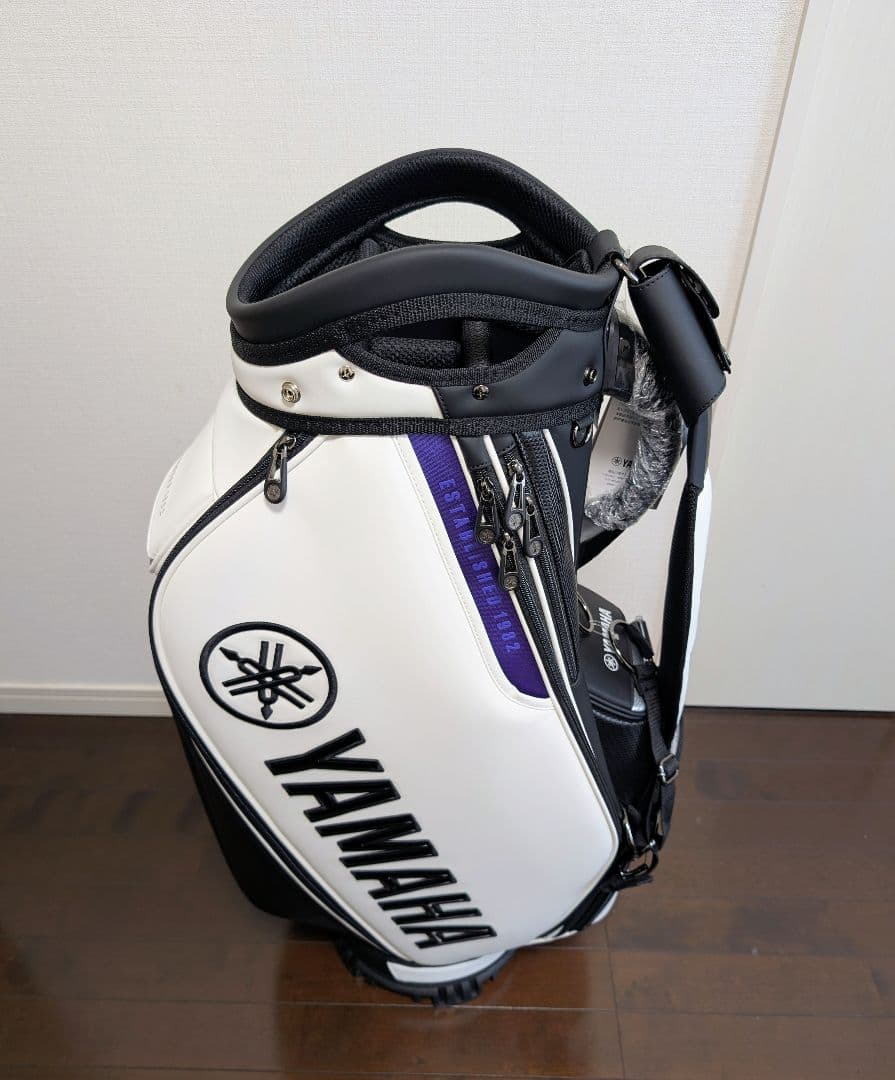 YAMAHA ヤマハ キャディバッグ9.5型Y25CBP 有村智恵プロサイン入り