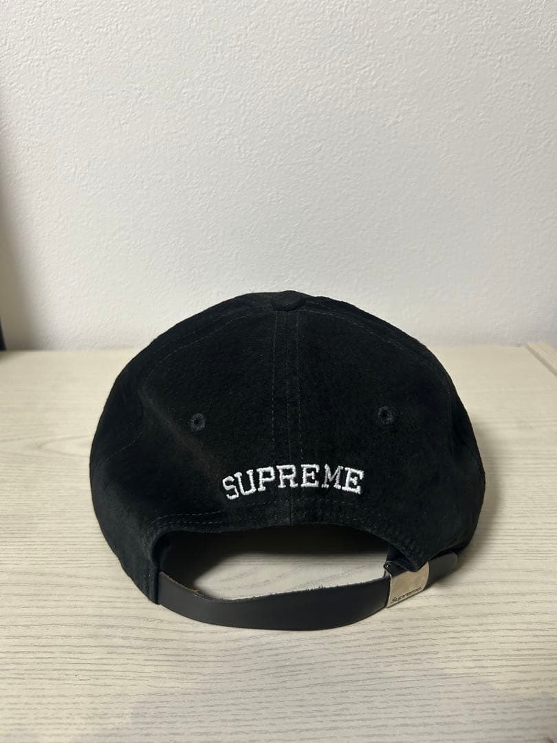 【最終値下げ‼️】SUPREME 黒キャップ Sロゴ