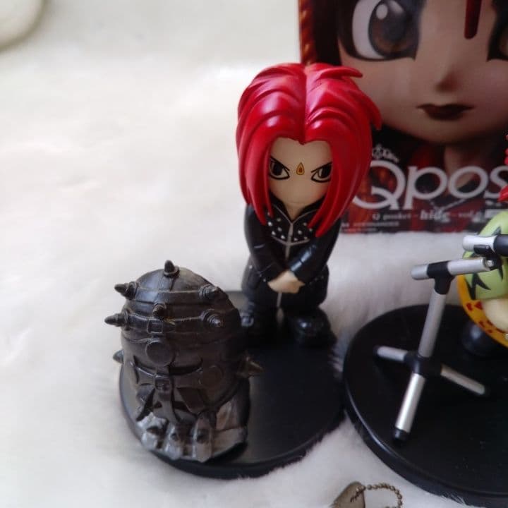 Qposket hide 1体 他フィギュア5体+イエローハート+おまけ指輪