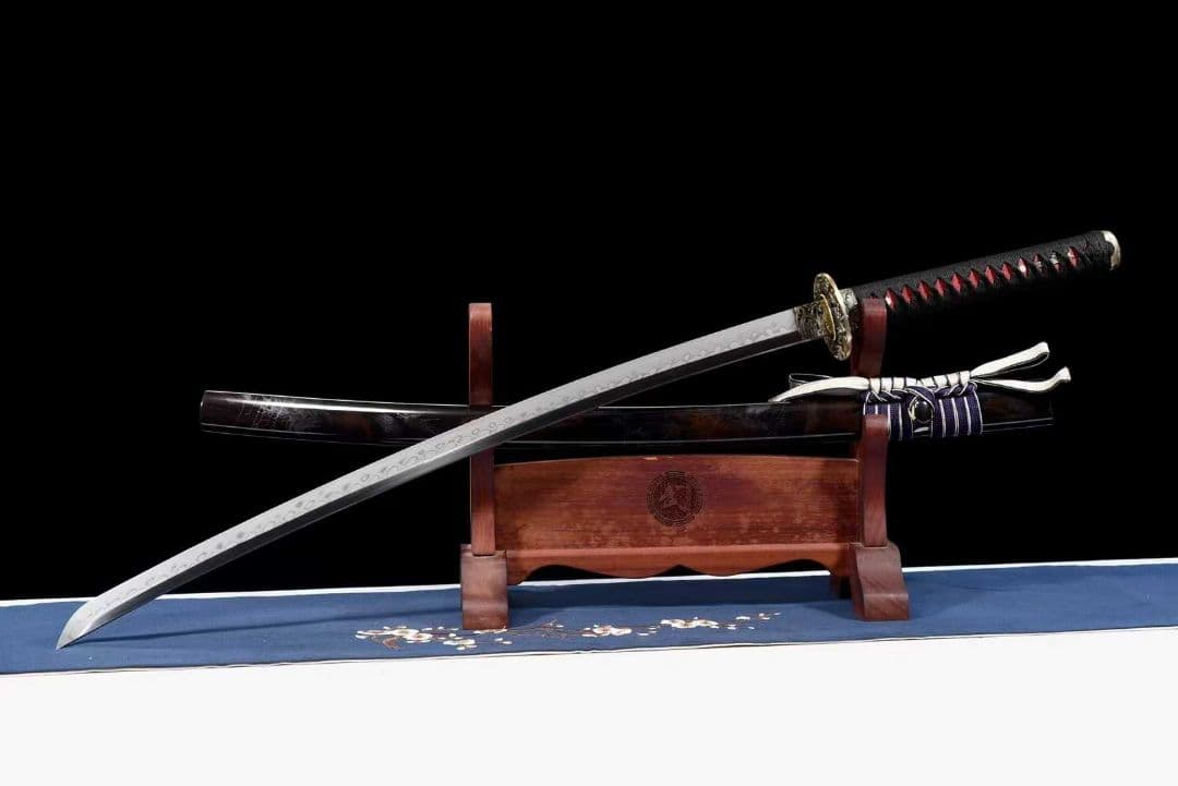 【赤波】古兵器 刀装具 日本刀　模造刀 居合刀 武士道 鑑賞用 美術刀 贈り物