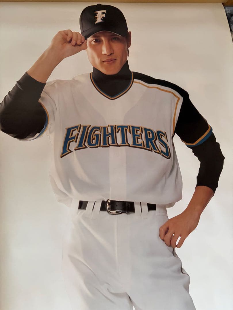 超レア非売品！初期！北海道日本ハムファイターズ現監督新庄剛志監督等身大ポスター