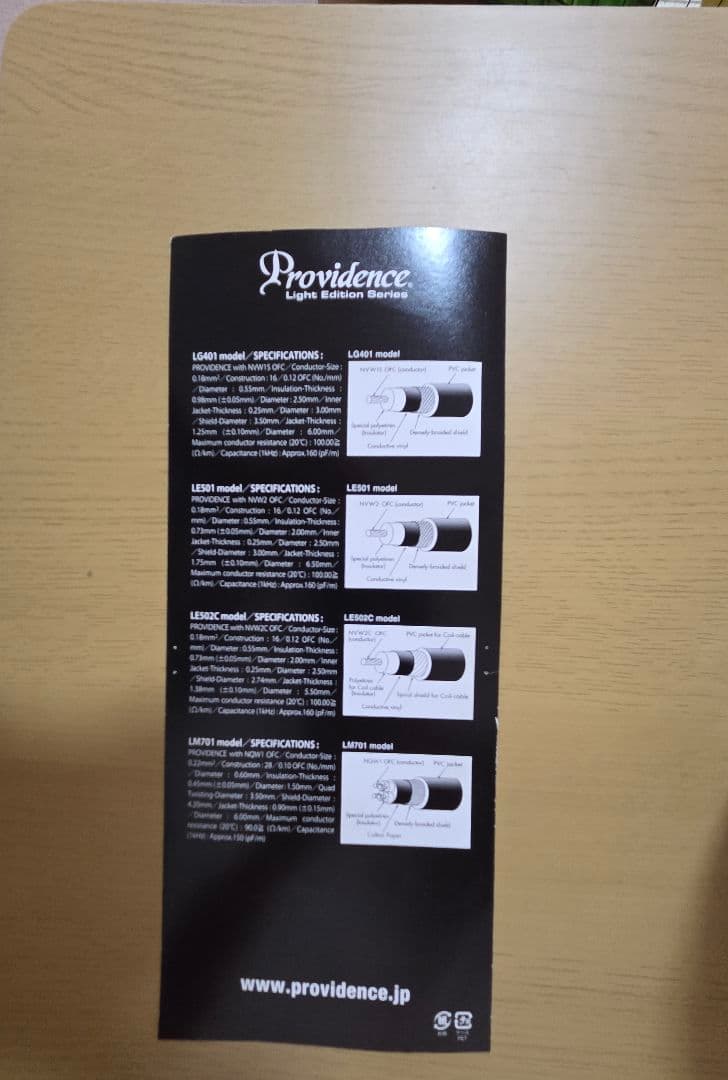 コード　マイク用　プロビデンス　LM701