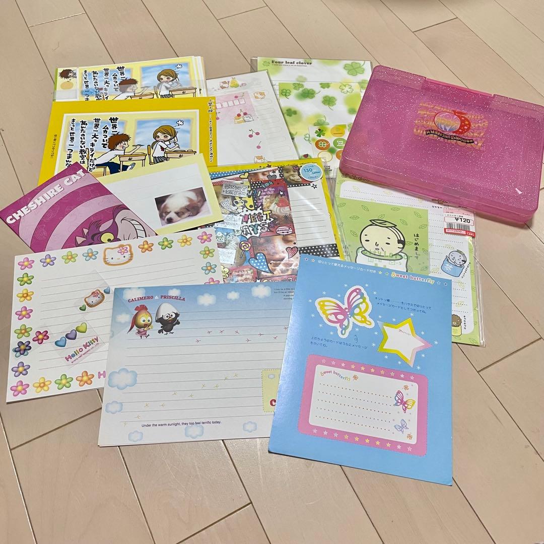 【一点限り】　平成　平成レトロ　メモ帳　雑貨　レターセット　平成ギャル