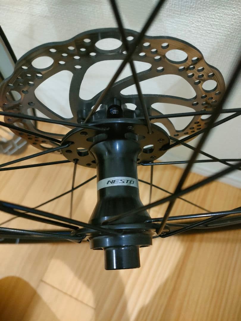 ロードバイク ディスクホイール前後 スルーアクスル ALTERNA DISC