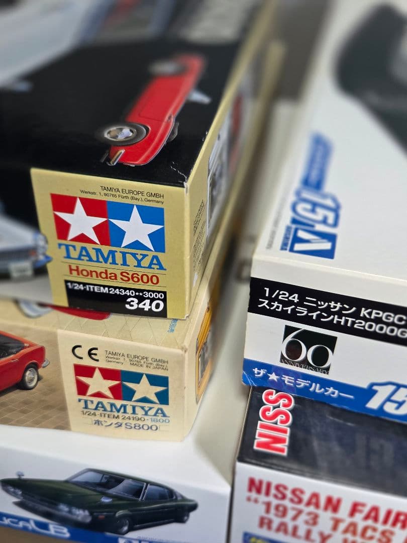 ホンダS600 S800 フェアレディZ スカイライ2000GT-R セリカLB