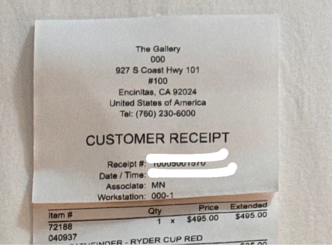 《正規品未使用》SCOTTY CAMERONゴルフバッグ