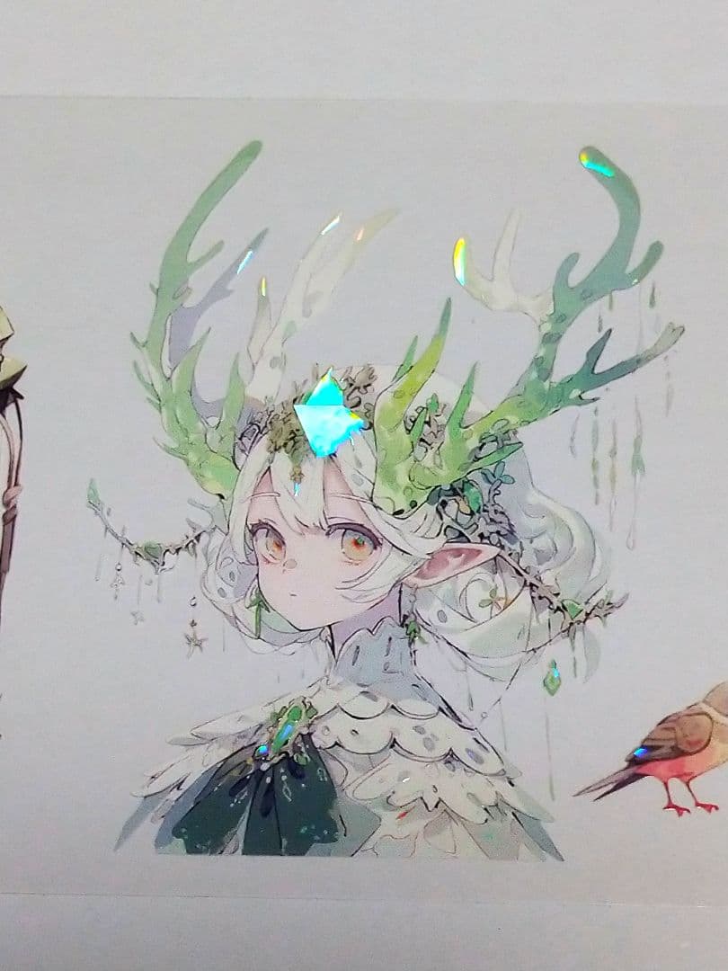 廃盤品✩1131▶迷野仙踪(贝壳光)明镜台切り売り海外人物女の子AIマステ