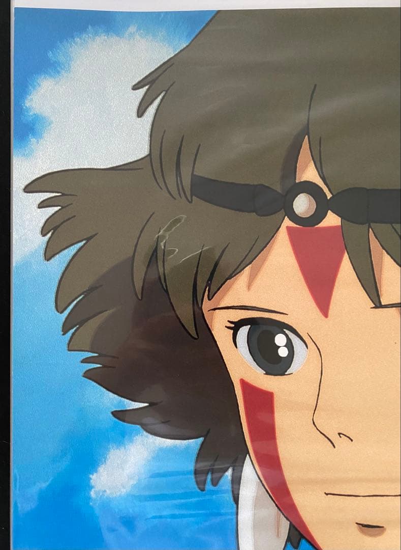 【激レア】もののけ姫　サン　アシタカ　2枚　ポスター　ジブリ　宮崎駿　B2サイズ