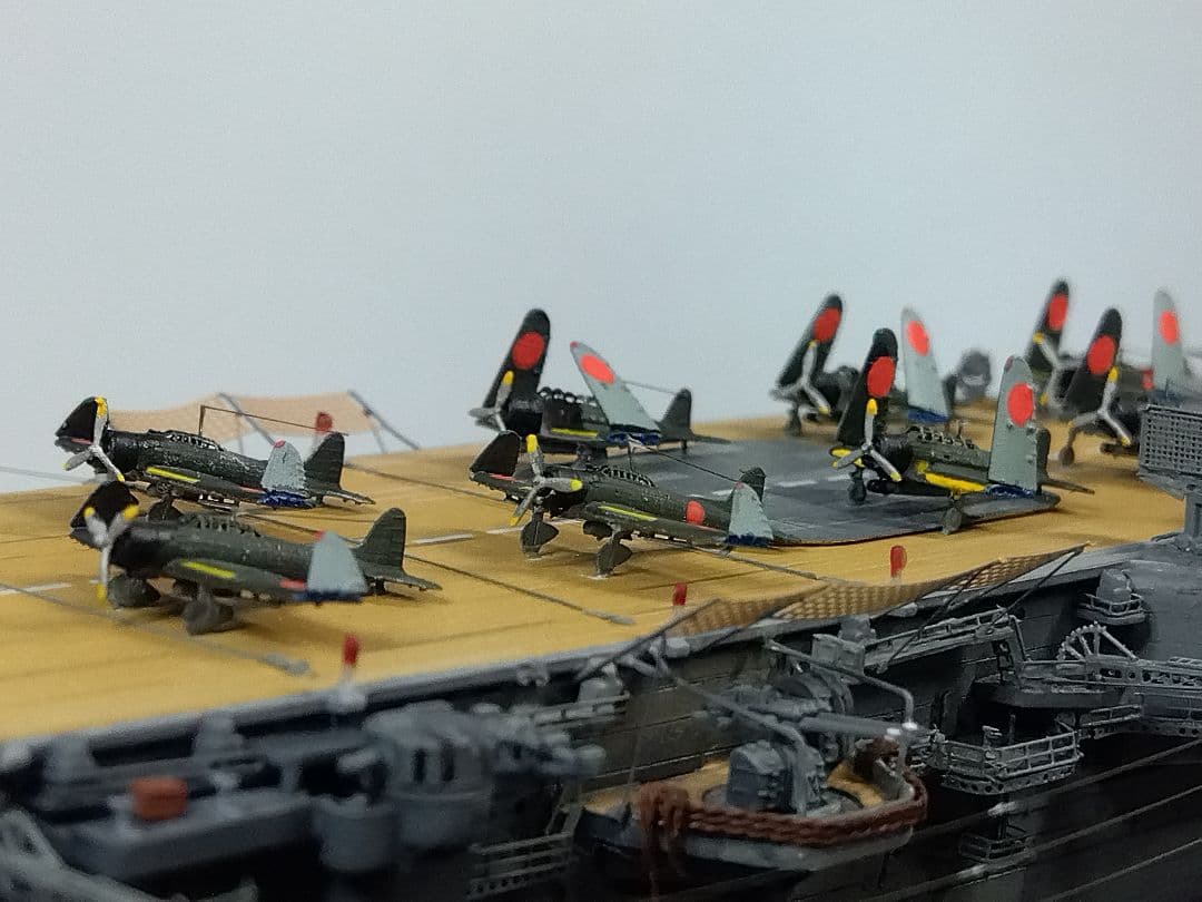 J*J様 1/700 精密模型帝国海軍正規空母「隼鷹」完成品