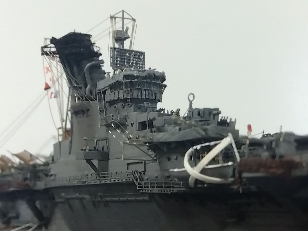 J*J様 1/700 精密模型帝国海軍正規空母「隼鷹」完成品