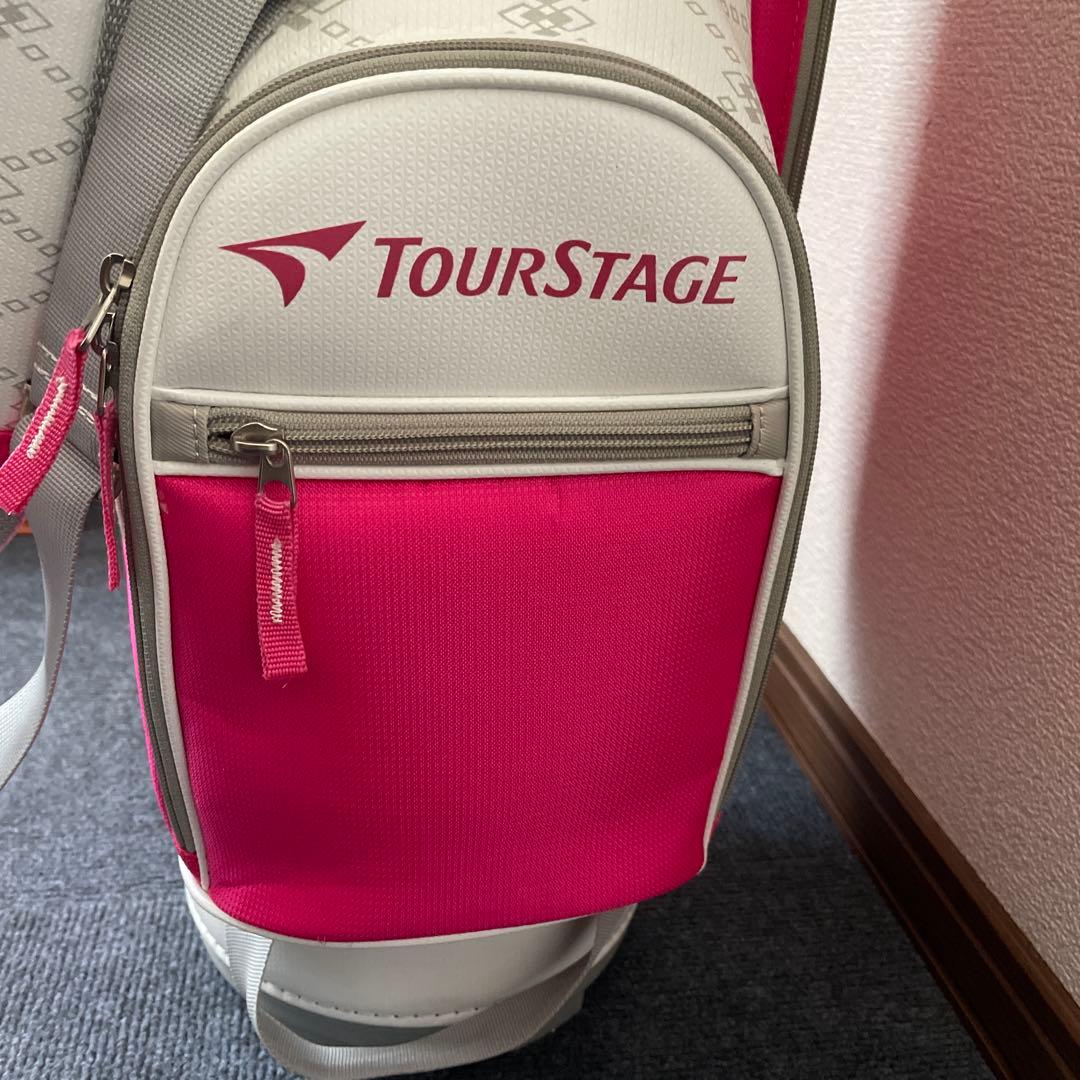 TourStage 軽量キャディバッグ 美品 ゴルフバッグ　クラブ無