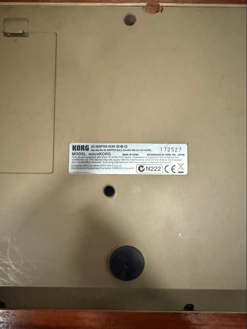 KORG microKORG アナログシンセサイザー ボコーダーマイク有 37鍵