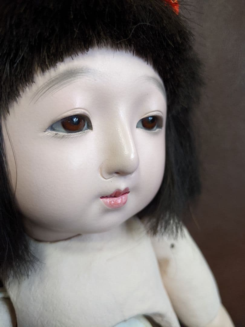 樫村瑞観　自由人形　麗しのお嬢様　鳴きます！　検)市松人形・アンティークドール