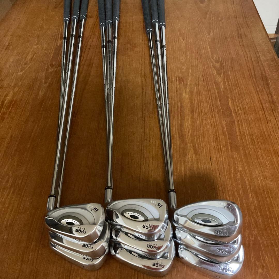 美品　PRGR is3 502 アイアン 9本セット LIGHT SPEC