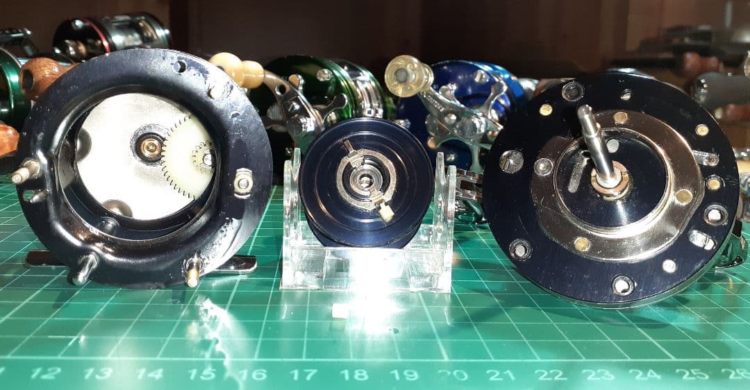 アブガルシア ABU アンバサダー4600C ハンクパーカー ハンドルカスタム