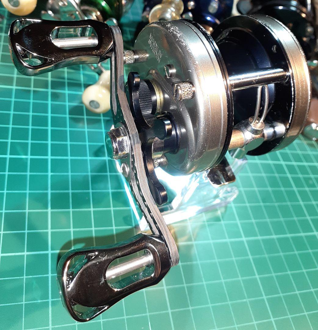 アブガルシア ABU アンバサダー4600C ハンクパーカー ハンドルカスタム