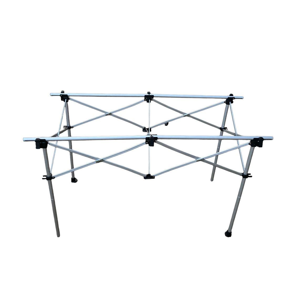 美品　Coleman テーブル ナチュラルウッドロールテーブル120 廃番