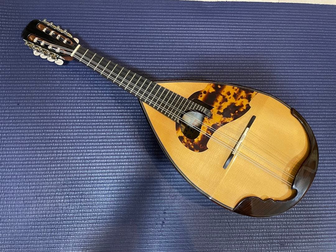 美品 落合忠男 手工品 マンドリン 1989年製