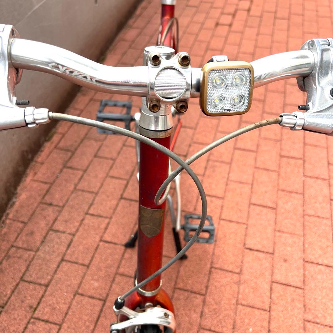 レア車体 cycroc flat1 シングル RED 485 ミニベロ