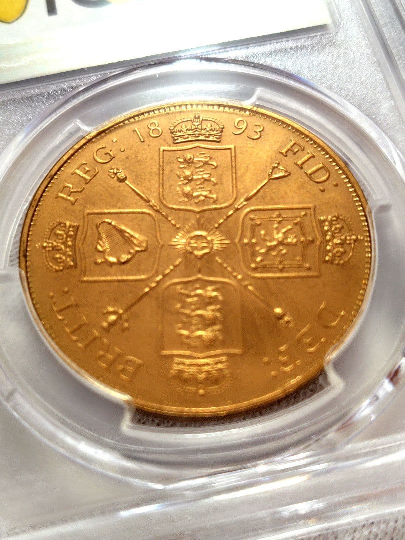 ヴィクトリア女王　銅メダル　PCGS PR66