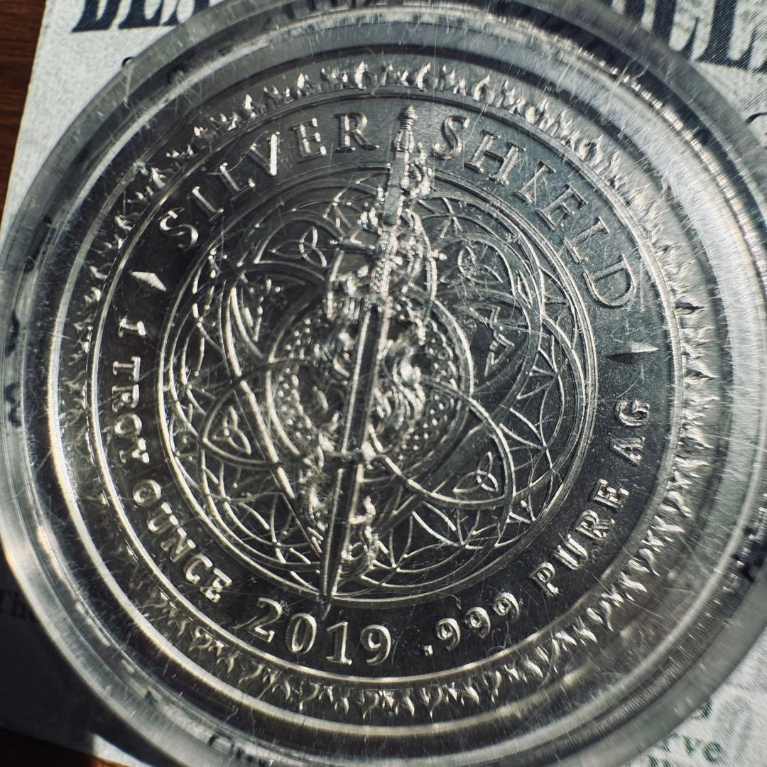 （激レア！）プーチン大統領　1オンス 銀貨　Starve The Beast