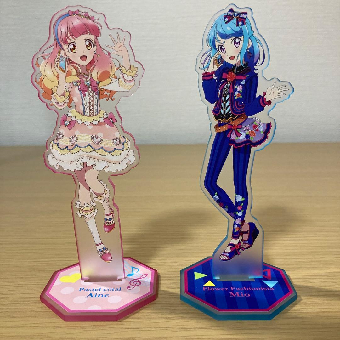 アイカツフレンズ アクリルスタンド あいね&みお