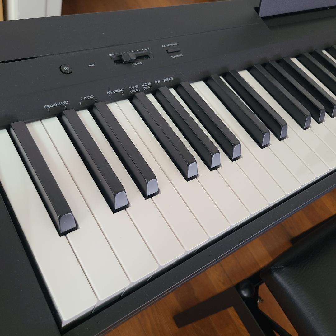 ヤマハ YAMAHA 電子ピアノ P-145B スタンド他付属品多数 豪華セット