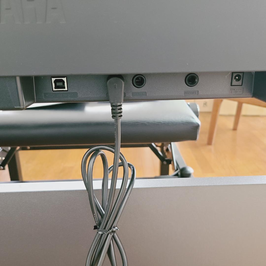 ヤマハ YAMAHA 電子ピアノ P-145B スタンド他付属品多数 豪華セット