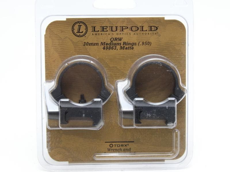 Leupold■QRW 30mm MEDIUM■リューポルド リングマウント