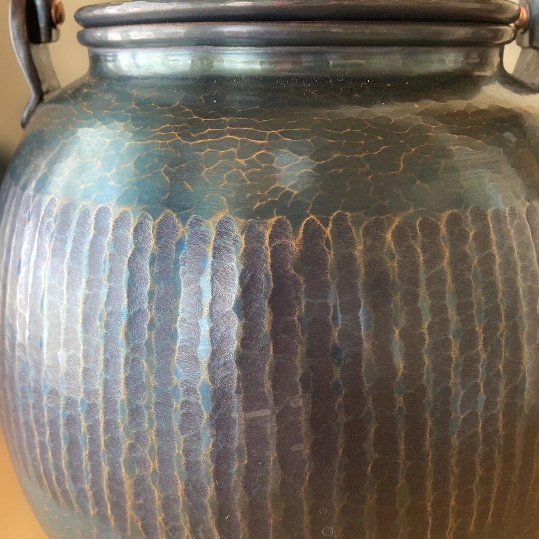 玉川堂　鎚起銅器　茶道具