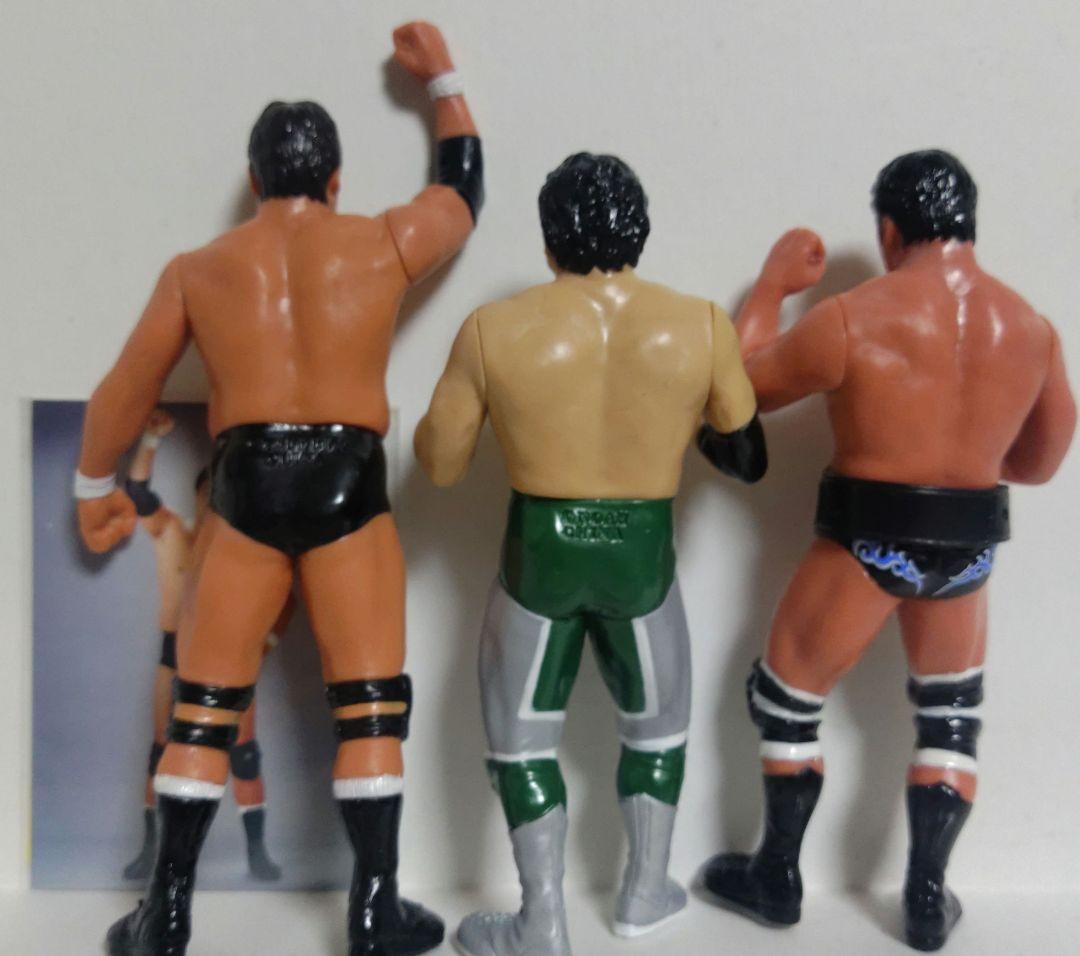 キャラプロ版　全日本プロレスフィギュア　王道３人組　鶴田&三沢&小橋