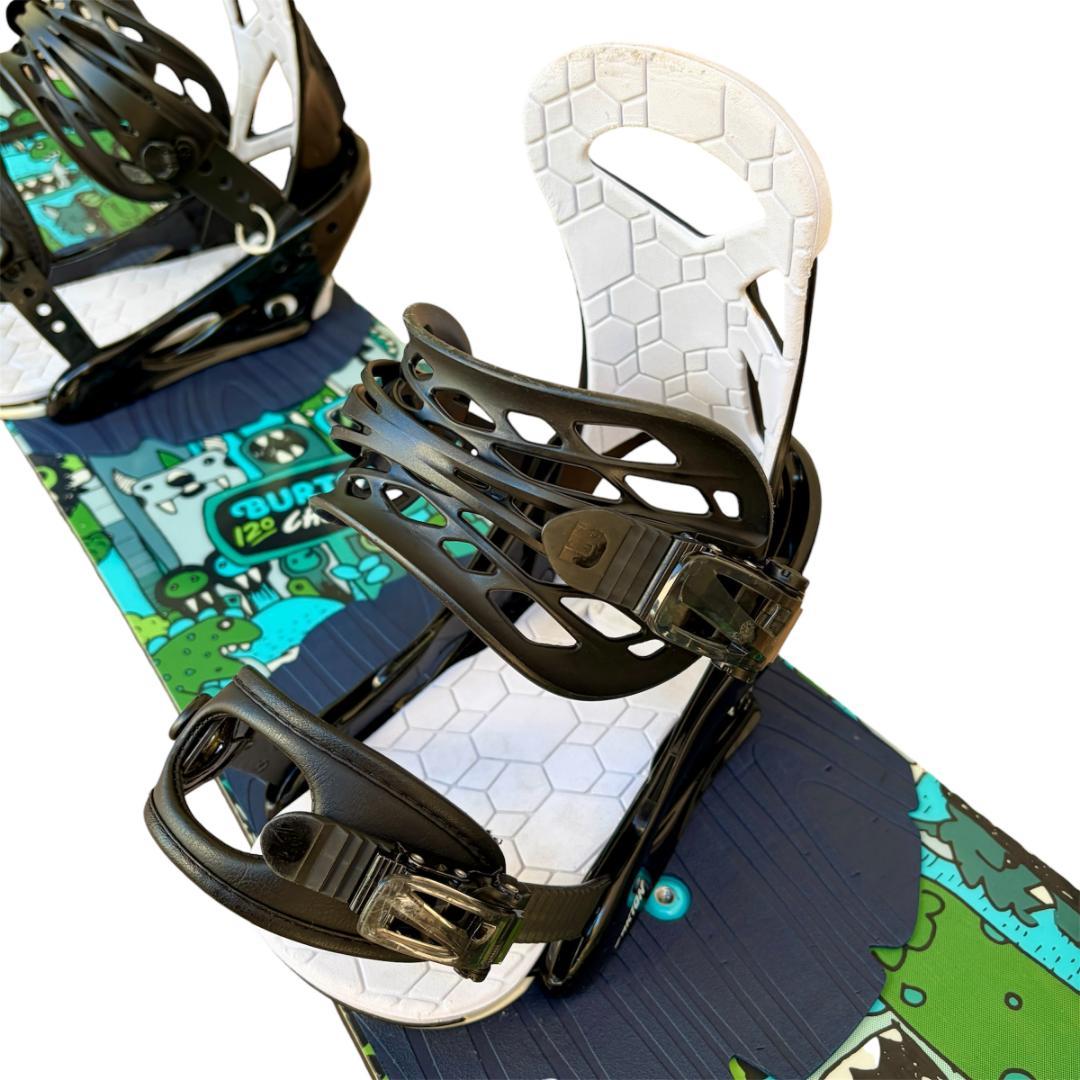 BURTON キッズ スノーボード 3点セット 120cm BOA ブーツ付