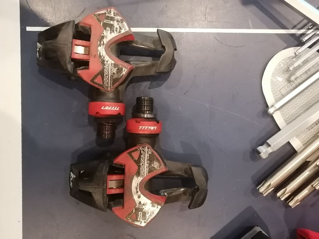 TIME Xpresso 12 ビンディングペダル ブラック/レッド