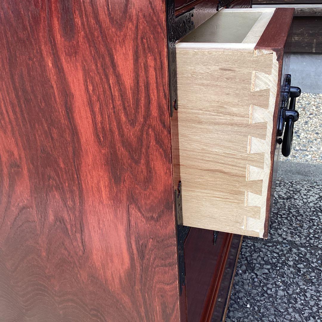 民芸家具　階段タンス