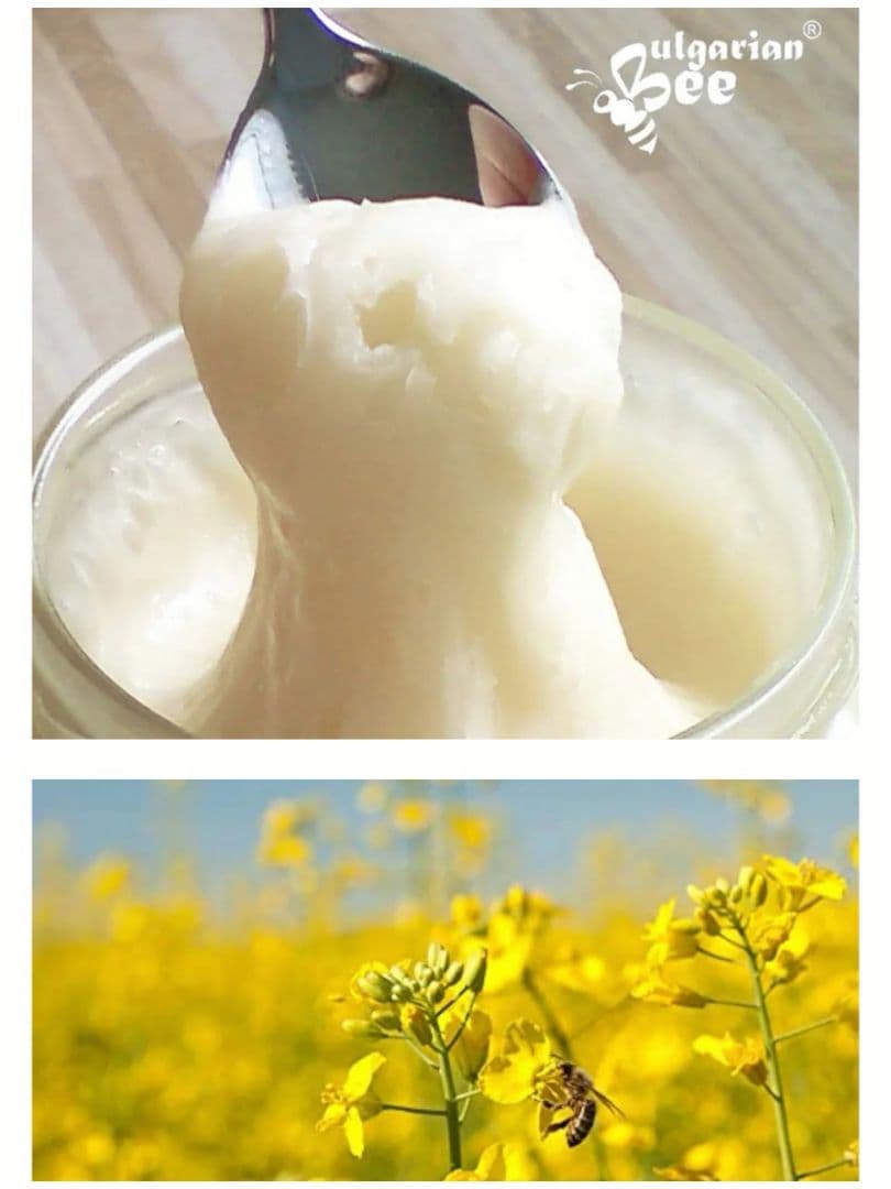1.350g. EU認定オーガニック生アカシアと生菜の花はちみつブルガリア産