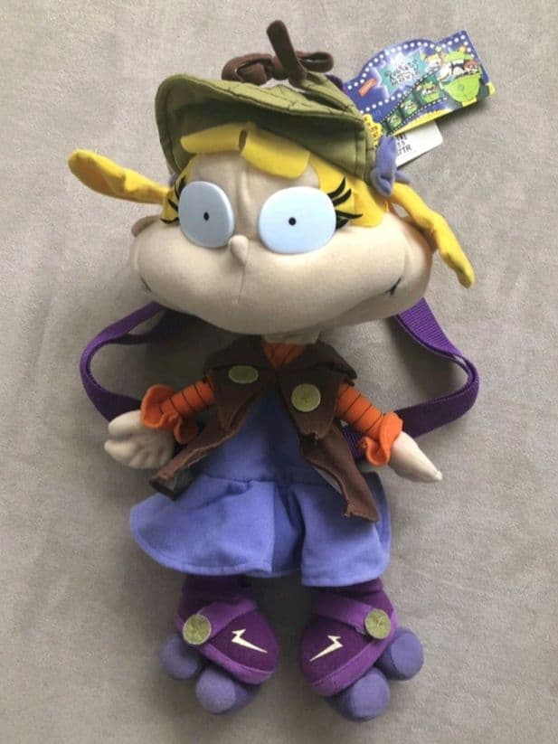 新品バイアコム　ラグラッツ　アンジェリカ　ぬいぐるみバックパック　17インチ