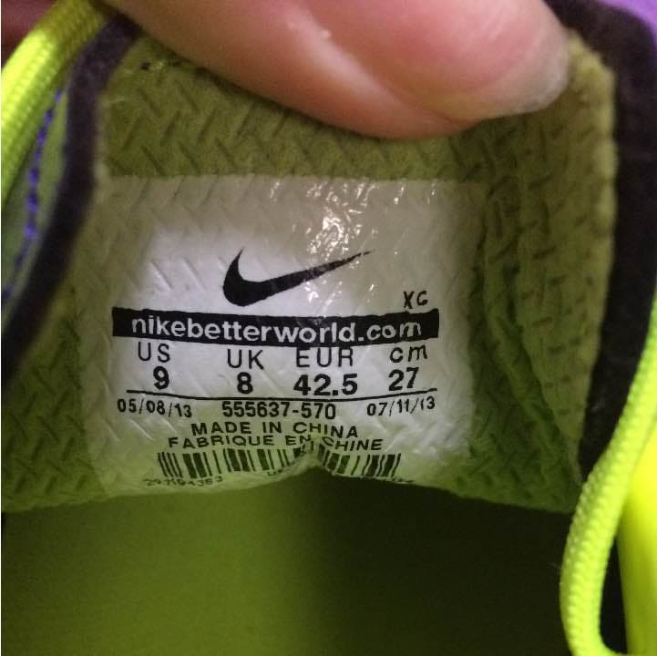 新品未使用ナイキスパイク