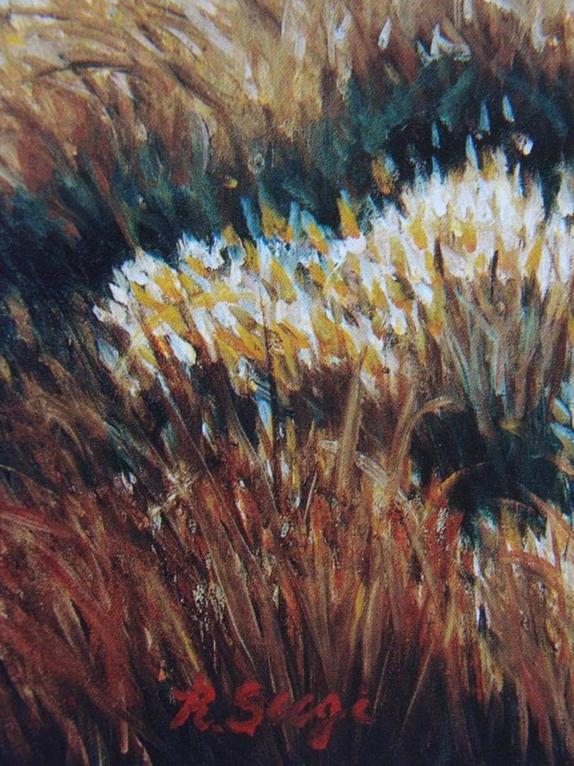 杉良太郎、「こんな場所」、希少な額装用画集より、新品高級額装付、状態良好