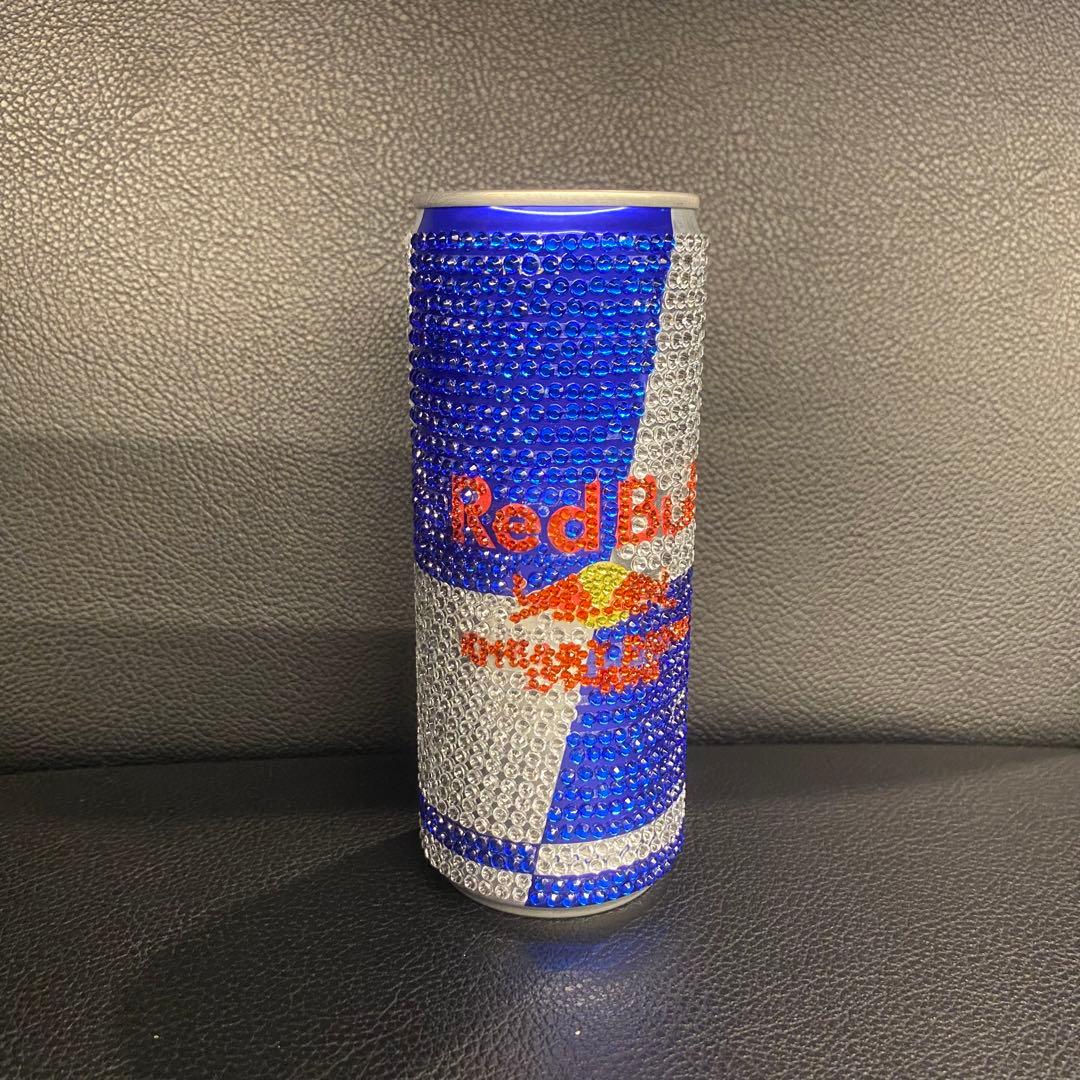 ストーン装飾レッドブル缶 250ml